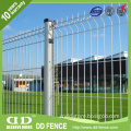 Welded mesh fence with square post